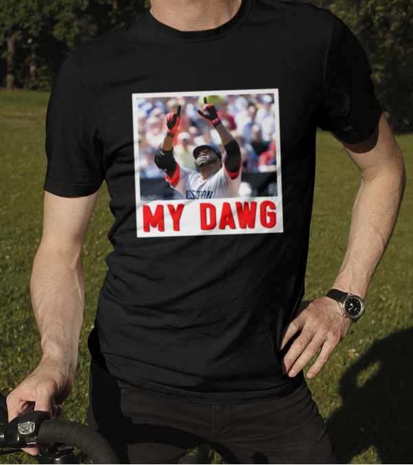 Grimace MLB Boston Baseball My Dawg T-Shirt