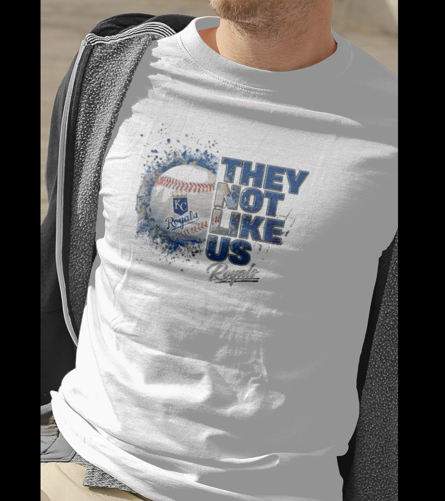 Kansas City Royals They Not Like Us Baseball T-Shirt