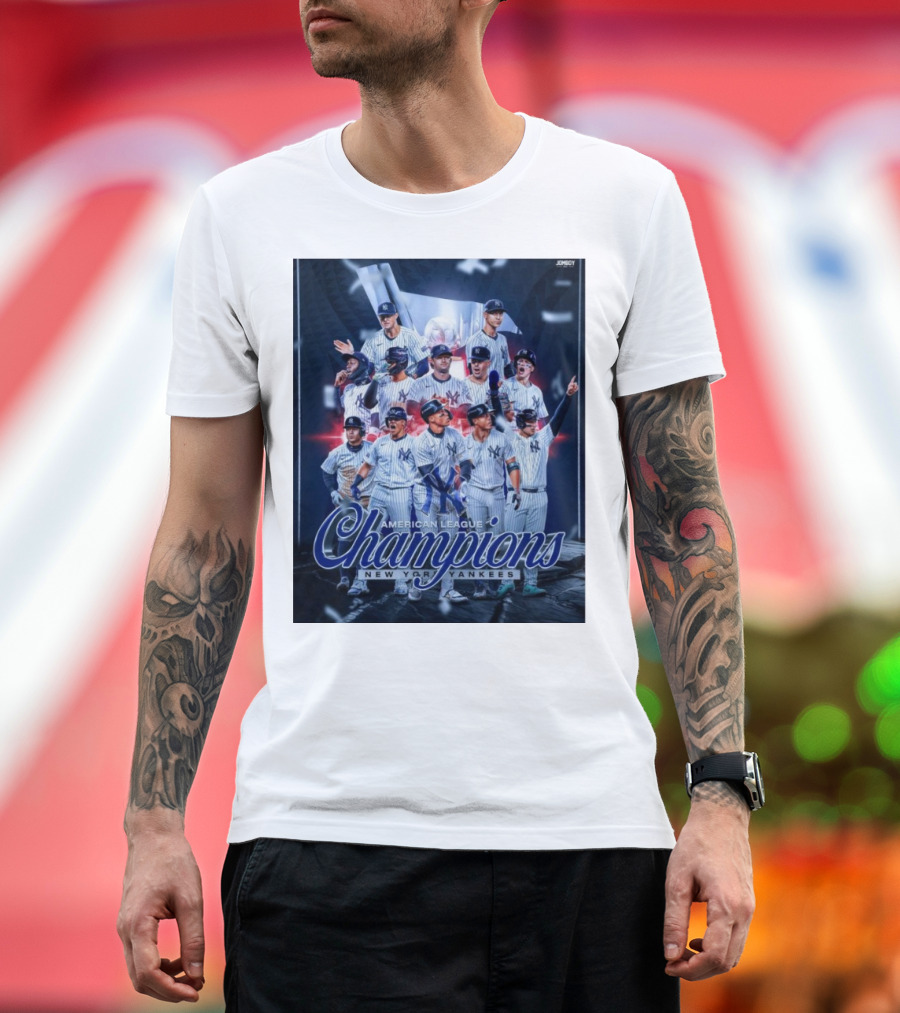 American League Champions New York Yankees Headed to World Series T-Shirt
