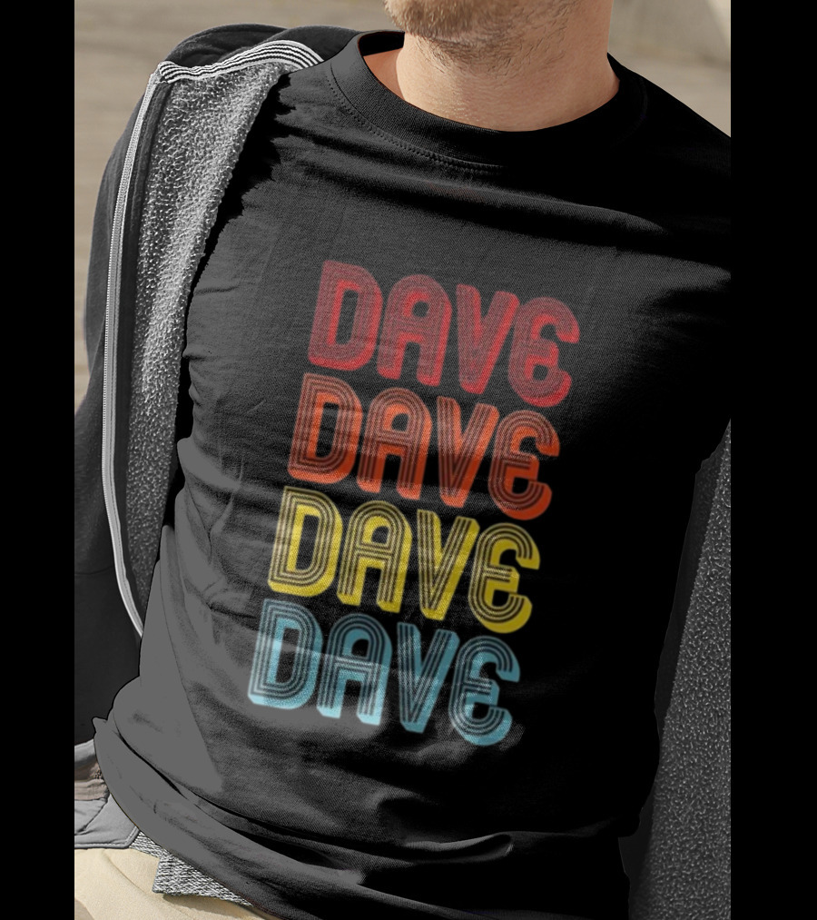 Julia Roberts Wearing Dave Dave Dave Dave Retro T-Shirt