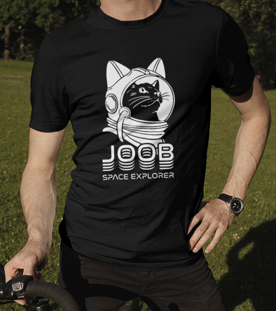 JOOB Cat Astronaut Space Explorer T-Shirt
