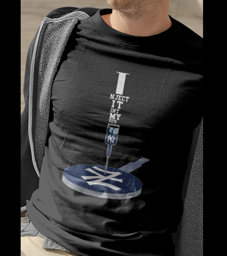 New York Yankees ALCS Inject It Into My Veins Syringe T-Shirt