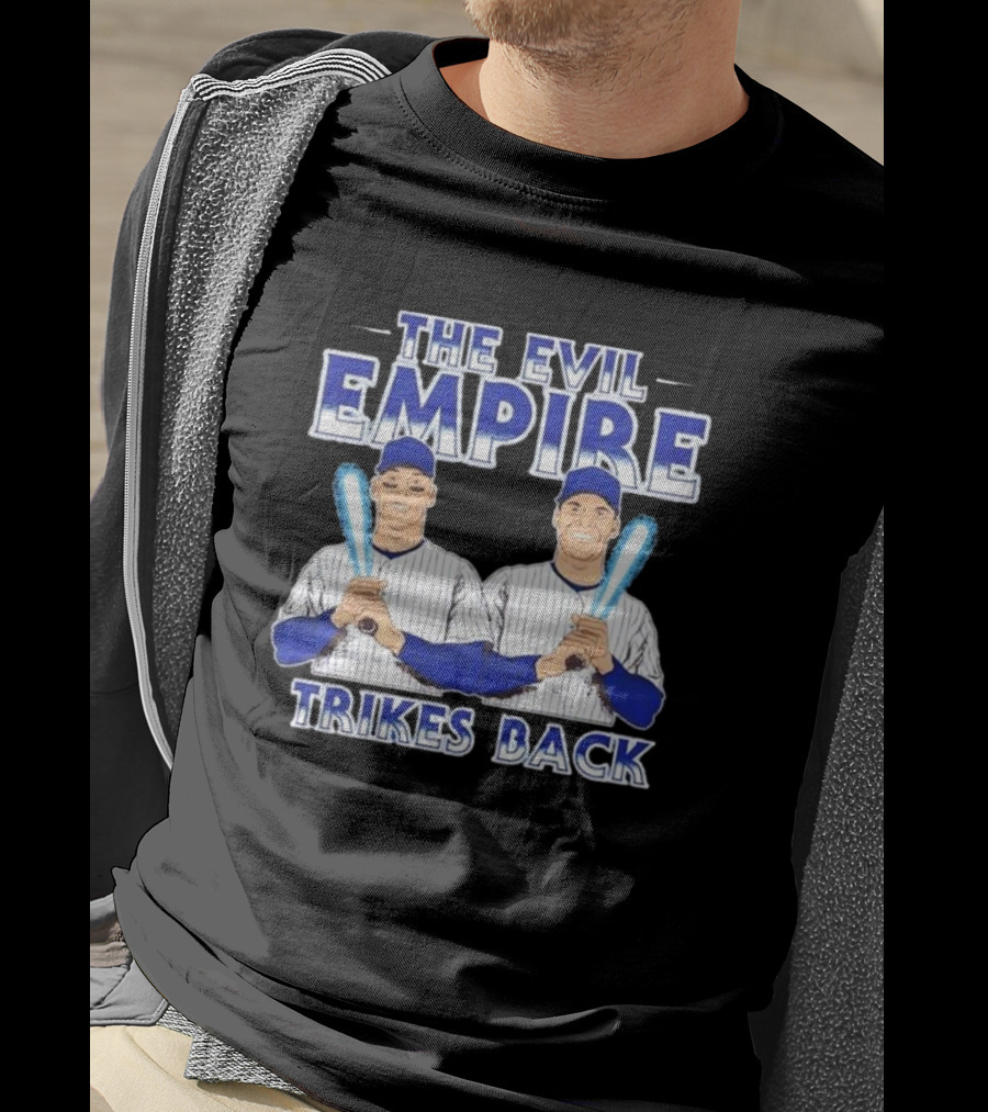 The Evil Empire Strikes Back Yankees Players With Glowing Bats T-Shirt