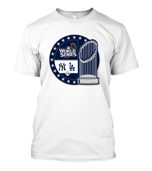 MLB 2024 World Series LA Dodgers Vs NY Yankees Matchup Collector Edition T-Shirt