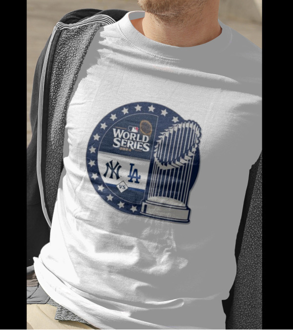 MLB 2024 World Series LA Dodgers Vs NY Yankees Matchup Collector Edition T-Shirt