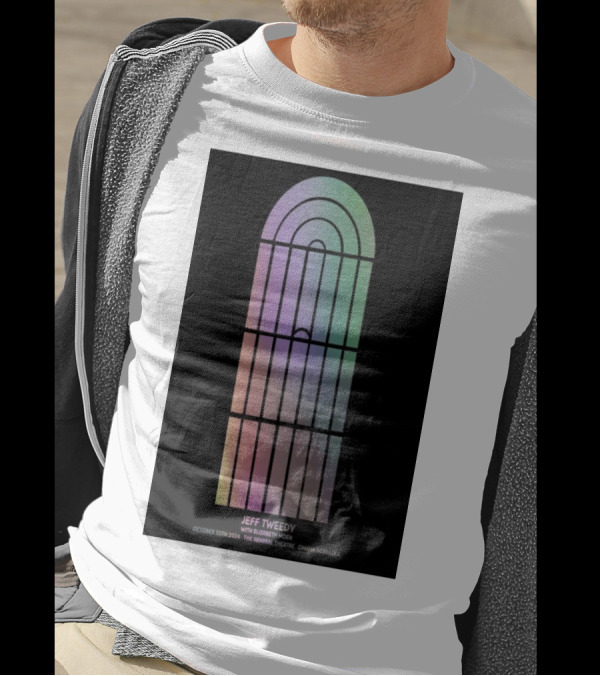 Jeff Tweedy With Eleventh Dream Day October 20 2024 The Admiral Theatre Omaha Nebraska T-Shirt