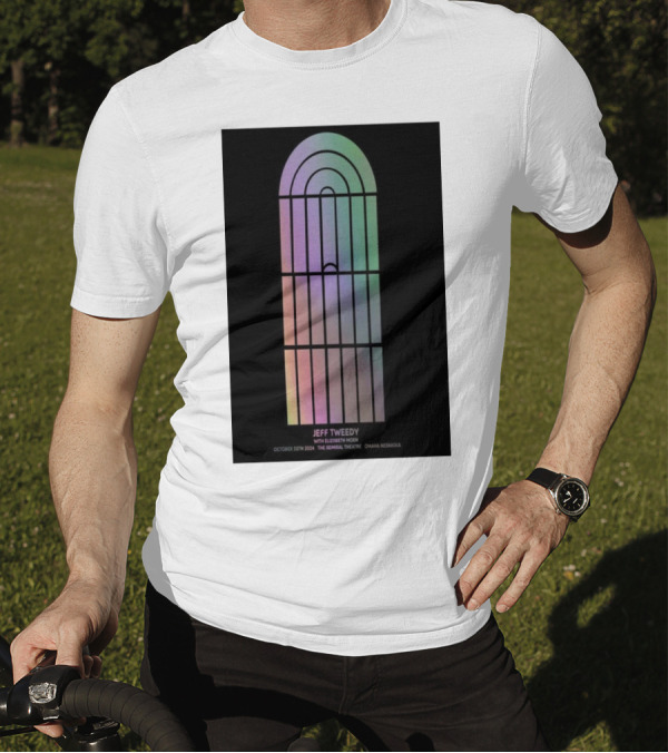 Jeff Tweedy With Eleventh Dream Day October 20 2024 The Admiral Theatre Omaha Nebraska T-Shirt
