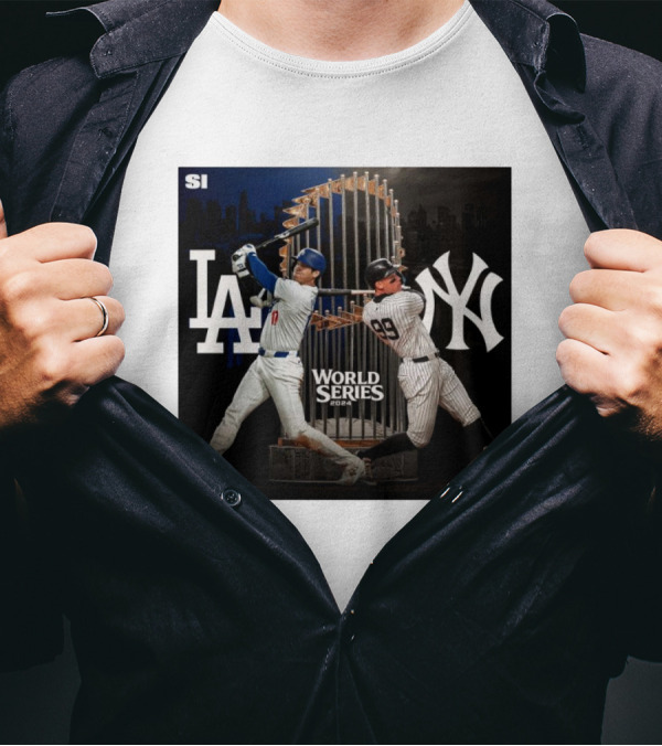 Ohtani LA Dodgers Vs Judge NY Yankees World Series T-Shirt