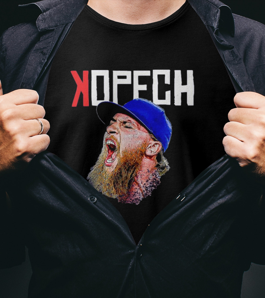 Kopech MLB Pitcher Intensity Los Angeles Scream T-Shirt