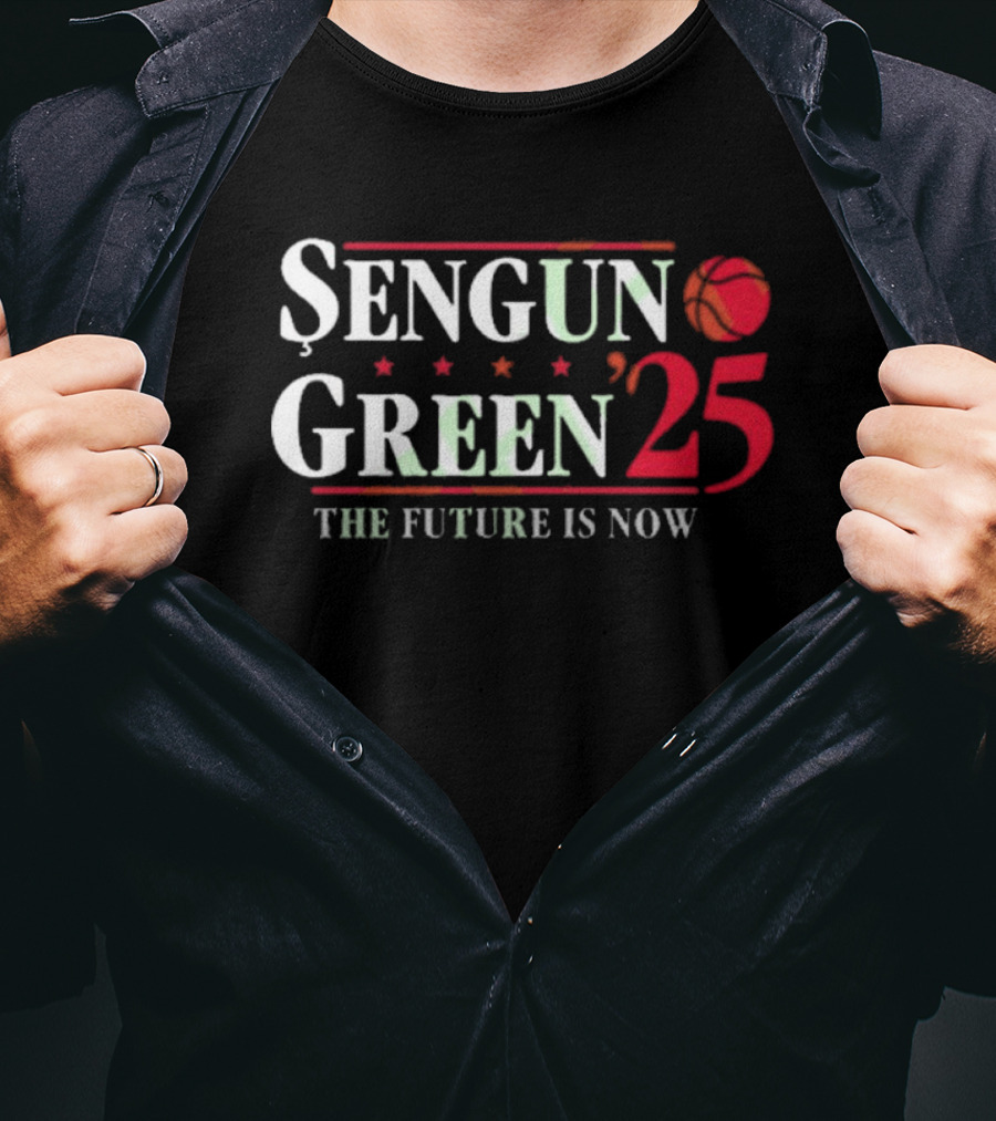 Sengun Green ’25 The Future Is Now Basketball Houston Rockets T-Shirt
