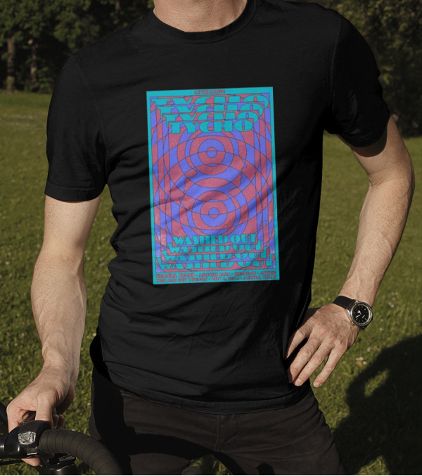 Tycho With Washed Out Levitation The Far Out Lounge Austin TX Nov 2 T-Shirt