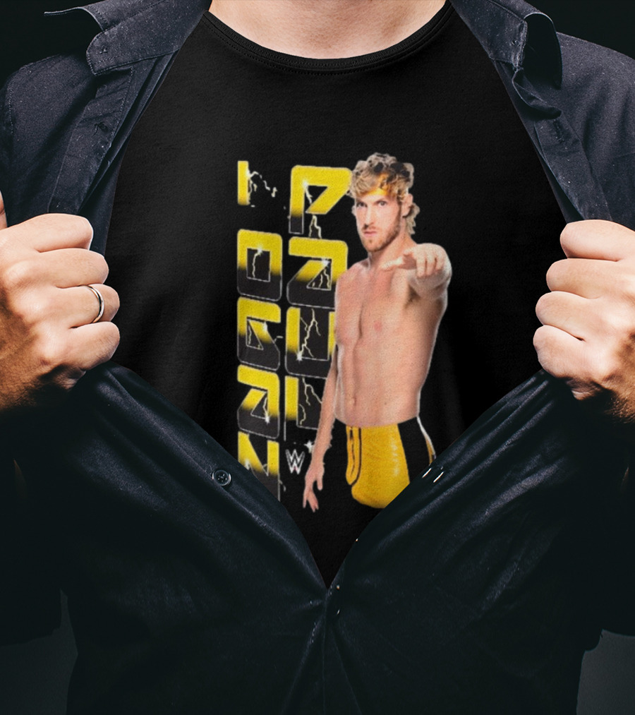 Logan Paul WWE Lightning Ripple Junction T-Shirt