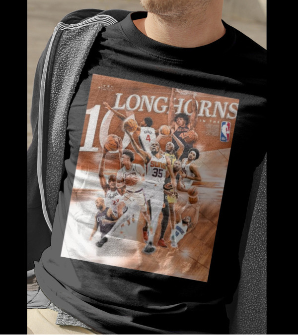Texas Longhorns NBA Jarrett Allen Mohamed Bamba Kevin Durant Basketball Stars T-Shirt