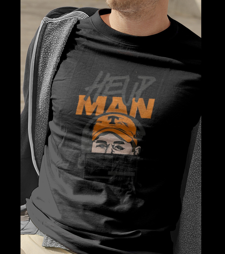 Heup Man Tennessee Vols Football Josh Heupel T-Shirt
