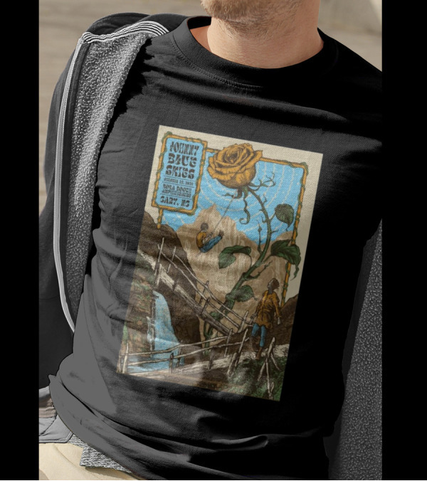 Johnny Blue Skies October 13 2024 Koka Booth Amphitheatre Cary NC T-Shirt