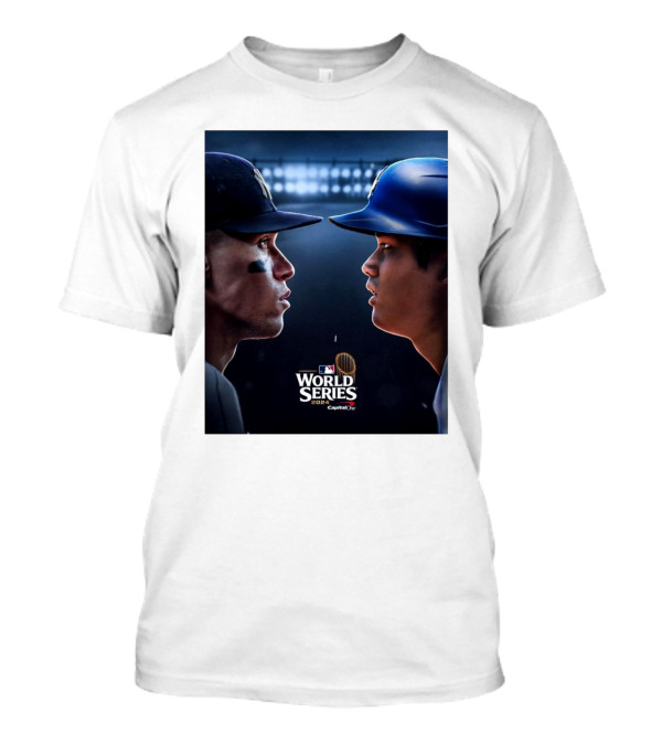 World Series 2024 Aaron Judge Shohei Ohtani Faceoff Baseball Stars T-Shirt