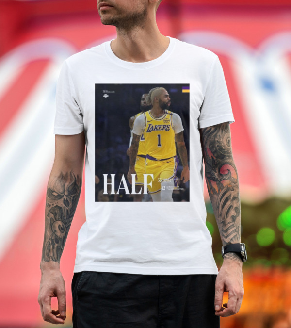 Premium T-Shirt: HALF Los Angeles Lakers 55 Minnesota Timberwolves 42 T-Shirt HALF Los Angeles Lakers 55 Minnesota Timberwolves 42 T-Shirt