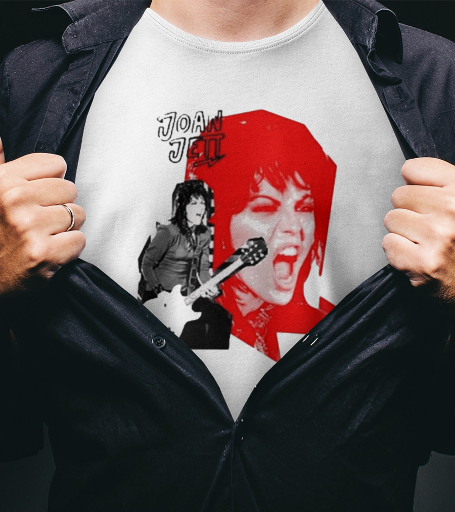Kathleen Hanna Joan Jett Icon Painting T-Shirt