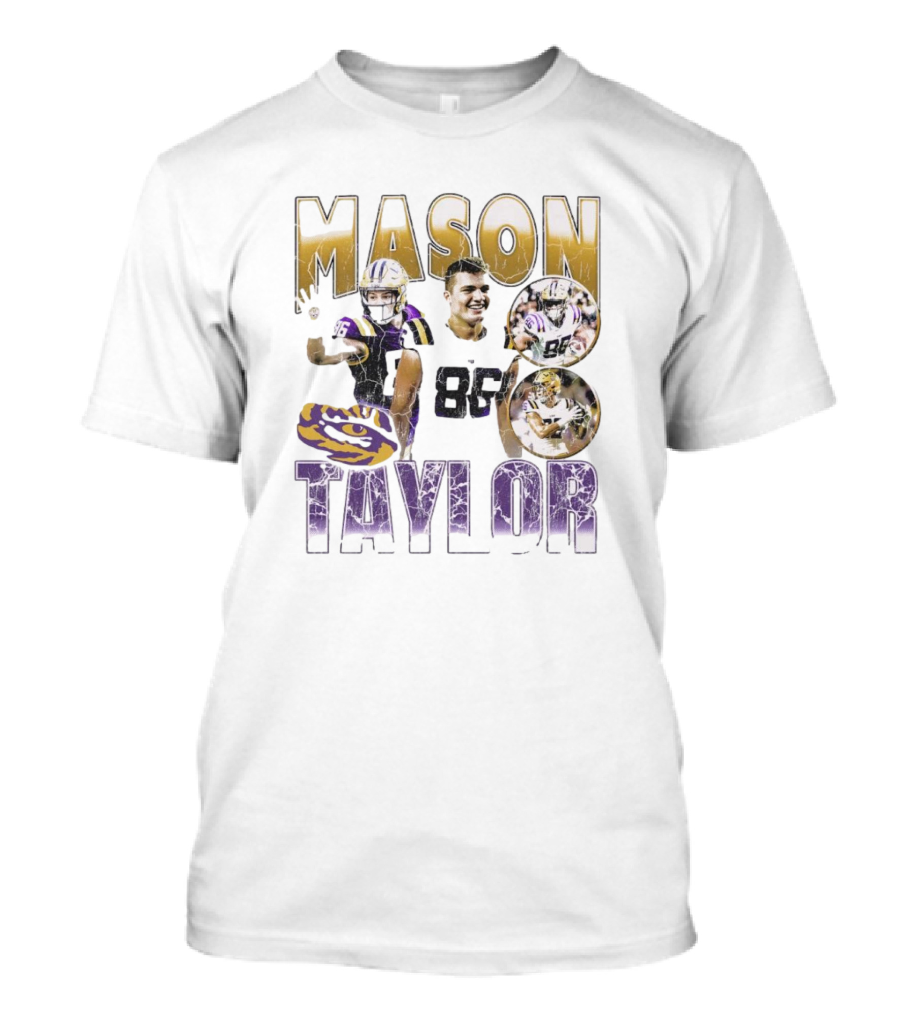 Mason Taylor LSU Tigers 89 Football 90s T-Shirt