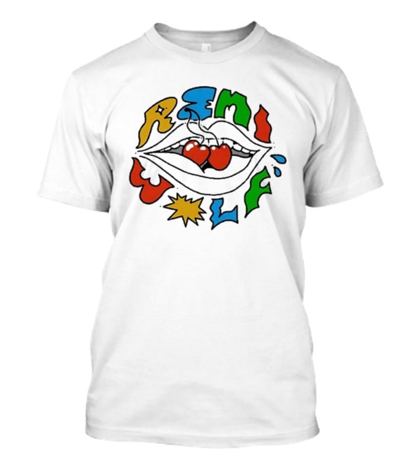 Remi Wolf Colorful Mouth Cherries T-Shirt