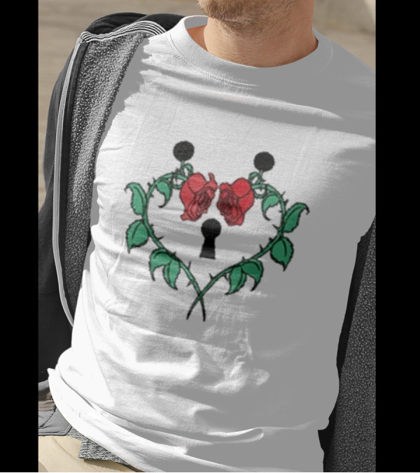 Xplr Protector Of Hearts 2024 Roses And Keyhole T-Shirt