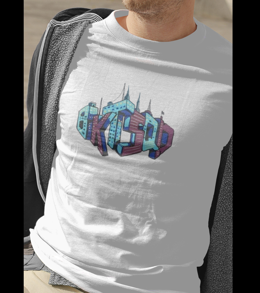 Bucketsquad BKTSQD Skyline Building Blocks T-Shirt