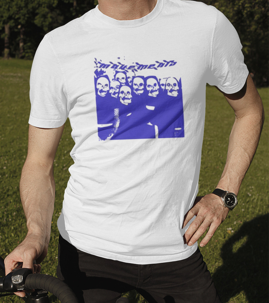 Movements Skeleton Mask Group Afraid To Die T-Shirt