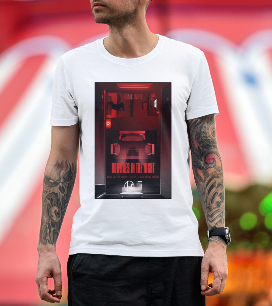 Twenty One Pilots Routines In The Night While All the World's Asleep I Walk Around Instead T-Shirt