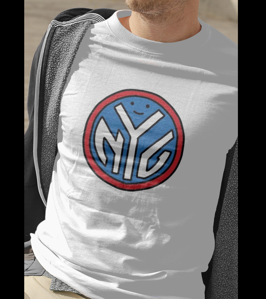 NFL X NBA Giants X Knicks Logo Mash Combine T-Shirt