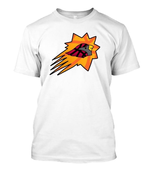 NFL NBA Cardinals Phoenix Suns Logo Mashup Combine T-Shirt