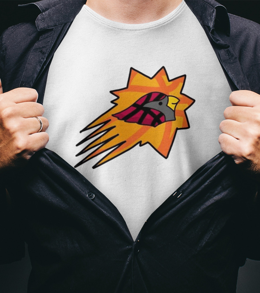 NFL NBA Cardinals Phoenix Suns Logo Mashup Combine T-Shirt