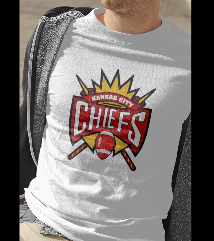 NFL NBA Kansas City Chiefs Sacramento Kings Mashup T-Shirt