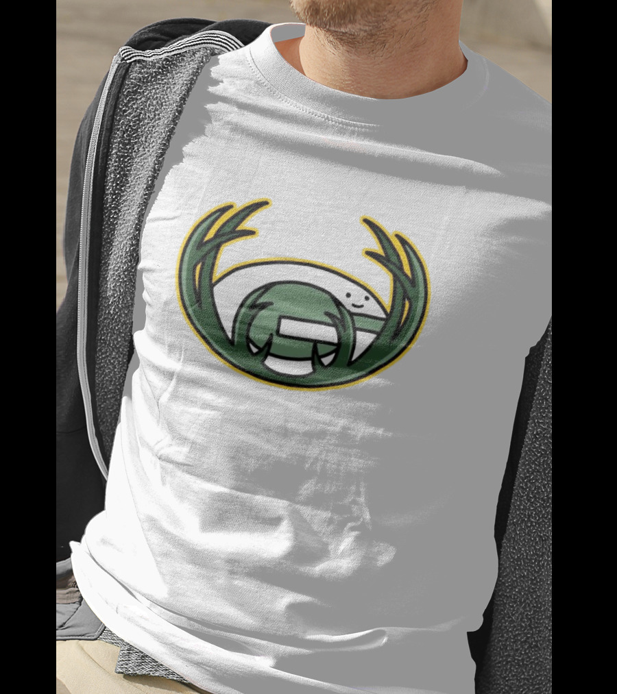 NFL Packers Brewers Logo Mashup Combine T-Shirt