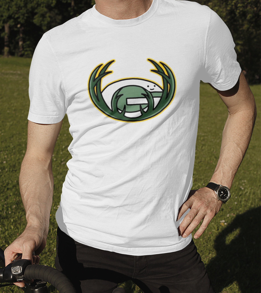 NFL Packers Brewers Logo Mashup Combine T-Shirt