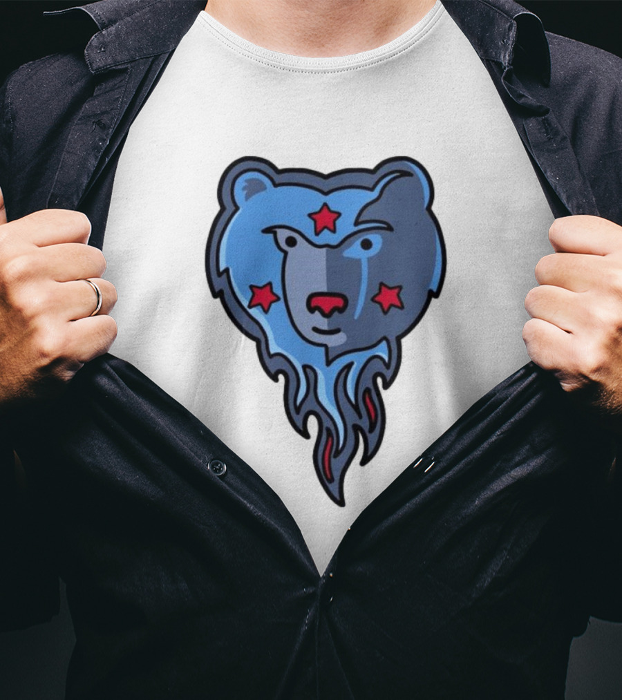 NFL X NBA Titans X Grizzlies Logo Mashup T-Shirt
