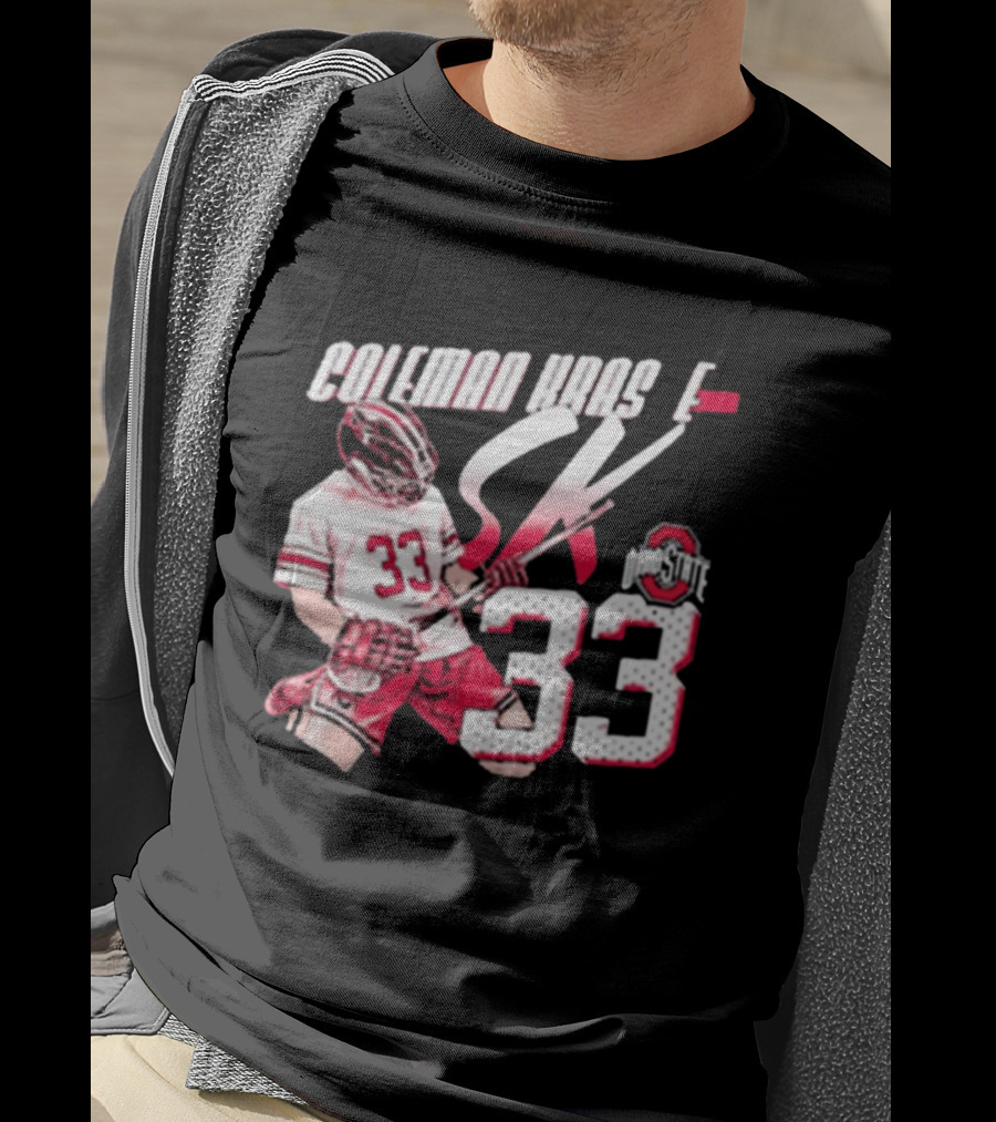 Coleman Kraske Ohio State #33 SKI T-Shirt