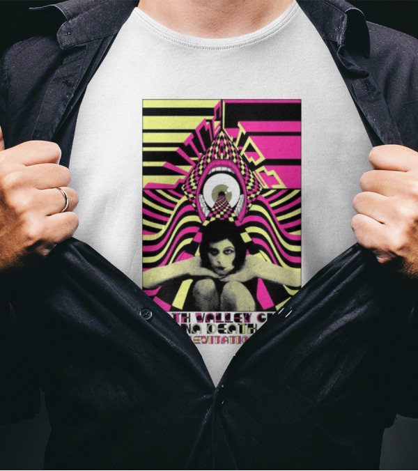 Wine Lips Death Valley Girls Iguana Death Cult Levitation Festival November 2 2024 Austin Texas T-Shirt