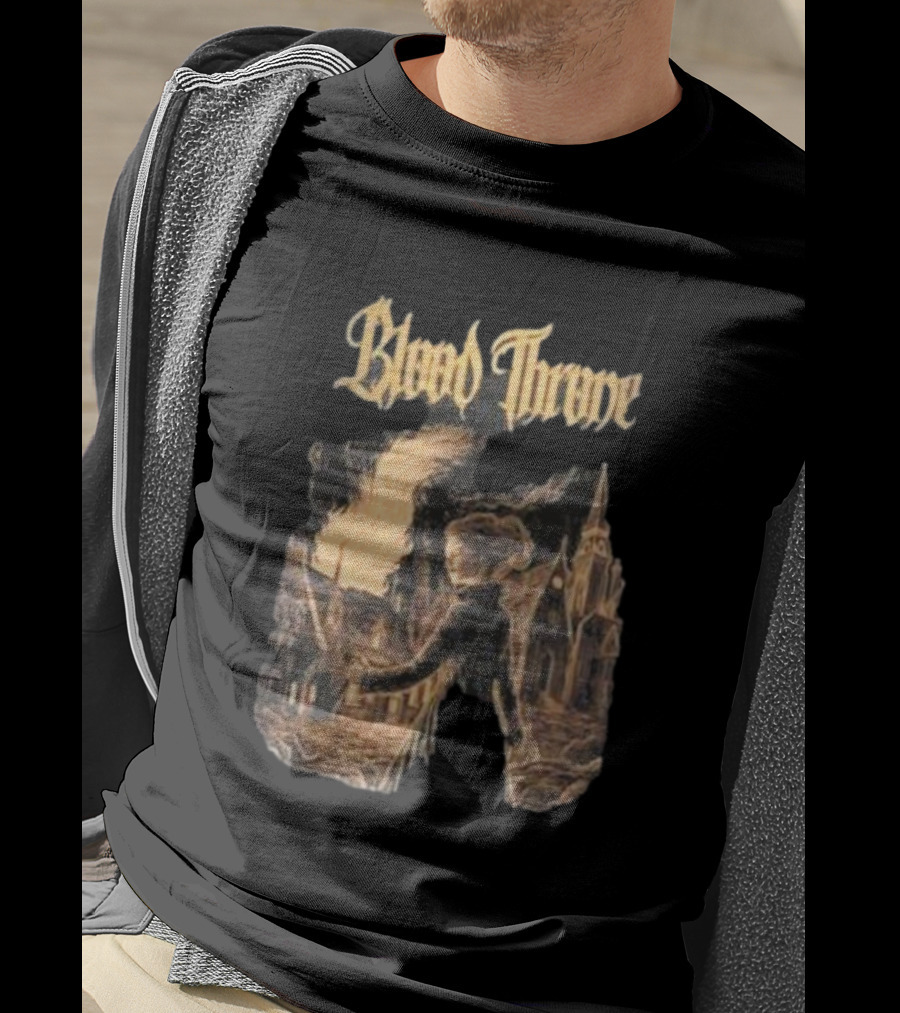 Blood Throne Arsonist Witch By Down Right Merch T-Shirt