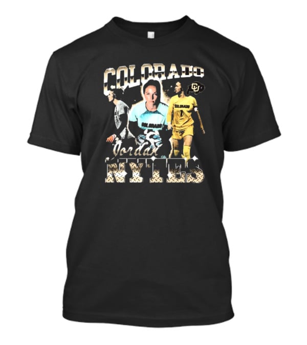 Colorado Buffaloes Jordan Nytes 90s Style Soccer Player CU T-Shirt