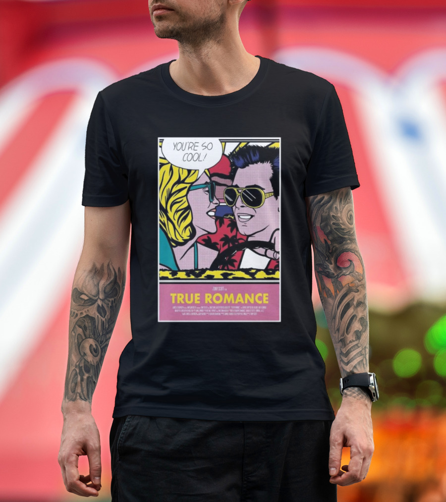 You're So Cool True Romance Roy Lichtenstein New York Comic Con T-Shirt