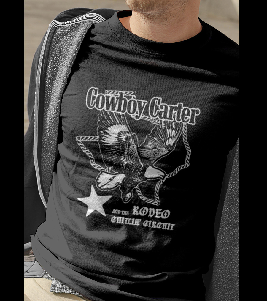 Cowboy Carter And The Rodeo Chitlin Circuit Eagle And Rope T-Shirt