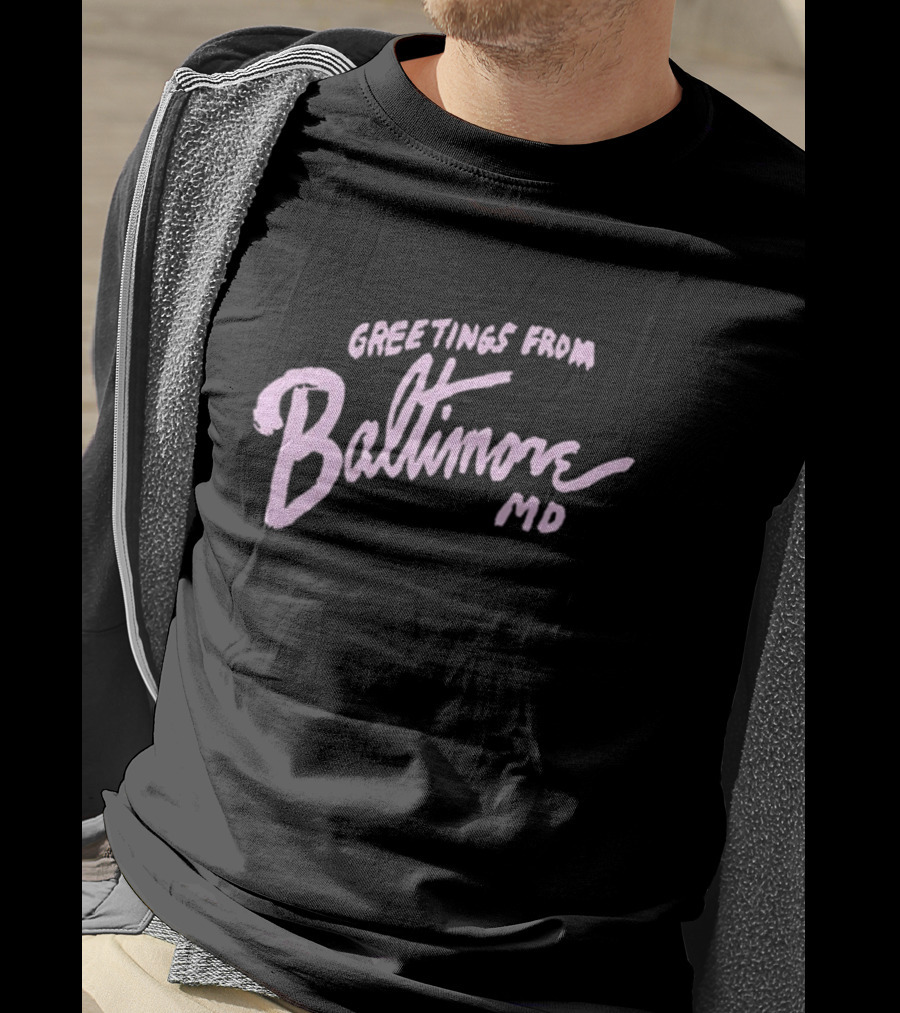 Greetings From Baltimore MD John Waters T-Shirt