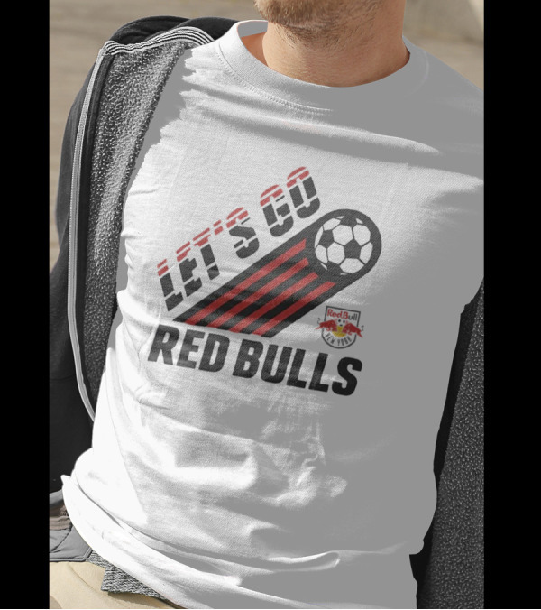 New York Red Bulls Let's Go Soccer Ball T-Shirt