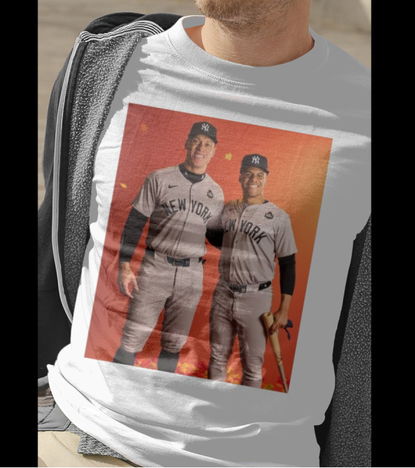 New York Yankees MLB Aaron Judge Juan Soto Yankees Game 1 World Series T-Shirt