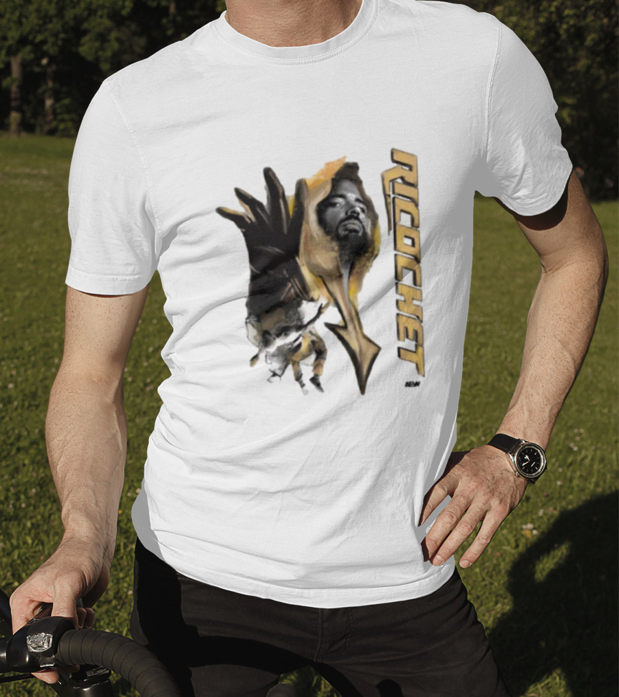 Ricochet AEW Unstoppable Iconic Presence T-Shirt