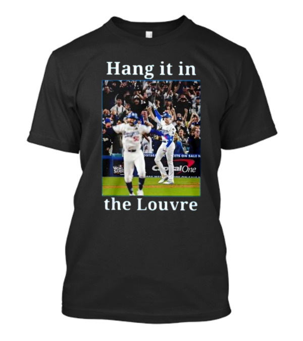 Hang It In The Louvre Freddie Freeman Mookie Betts Los Angeles Dodgers T-Shirt