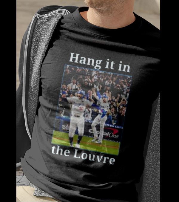 Hang It In The Louvre Freddie Freeman Mookie Betts Los Angeles Dodgers T-Shirt