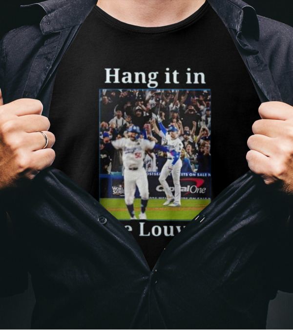 Hang It In The Louvre Freddie Freeman Mookie Betts Los Angeles Dodgers T-Shirt