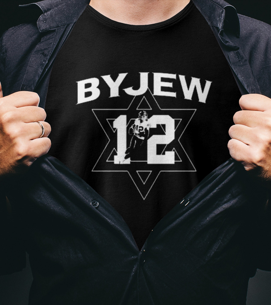 BYJEW 12 Jake Retzlaff BYU Cougars Star Player T-Shirt