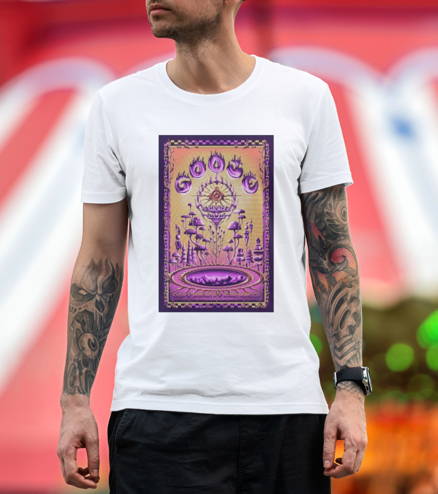 Goose Avondale Brewing Co Birmingham AL Oct 26 2024 Psychedelic Event T-Shirt